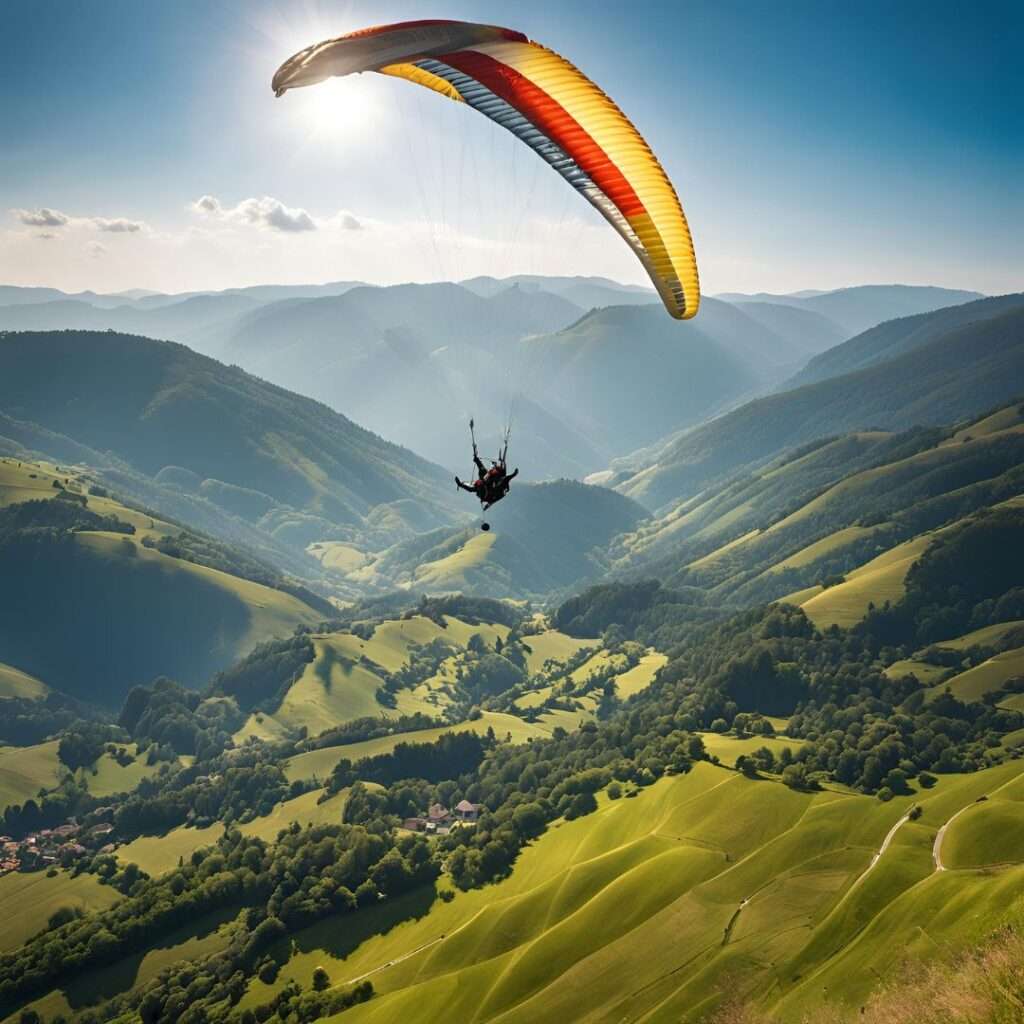 Paragliding in Billing